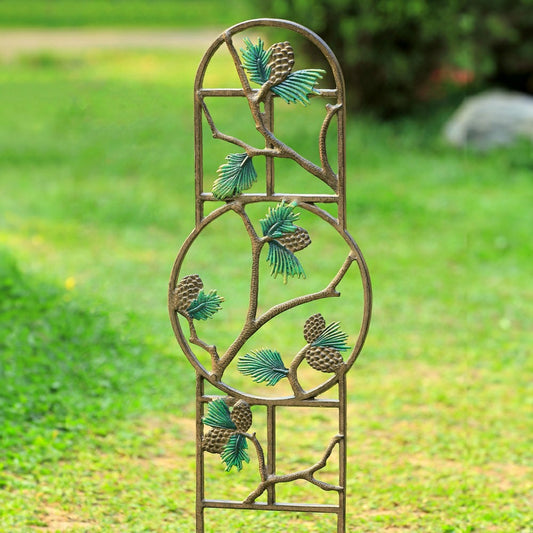Pinecone and Branch Trellis | Plow & Hearth