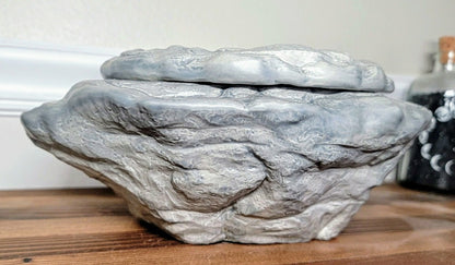 Large Natural Stone Self Watering / African Violet Pot | Plow & Hearth