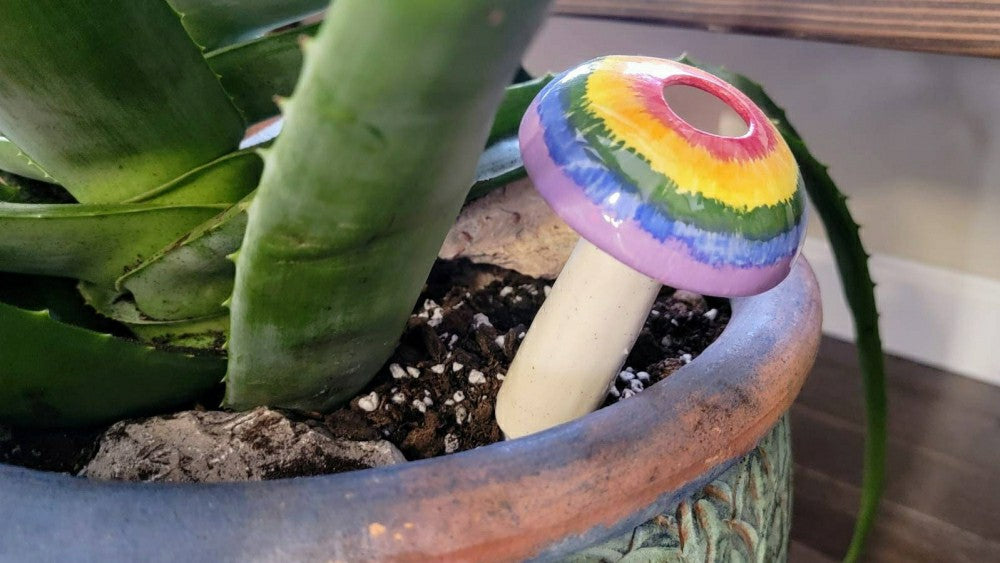Large Mushroom Watering Spike | Plow & Hearth