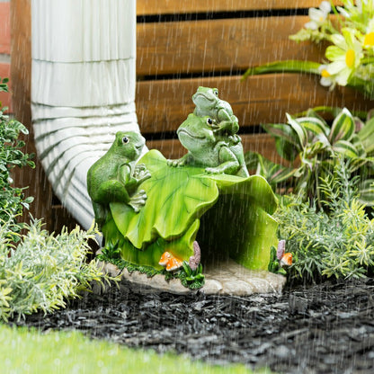 Frog Resin Downspout | Plow & Hearth