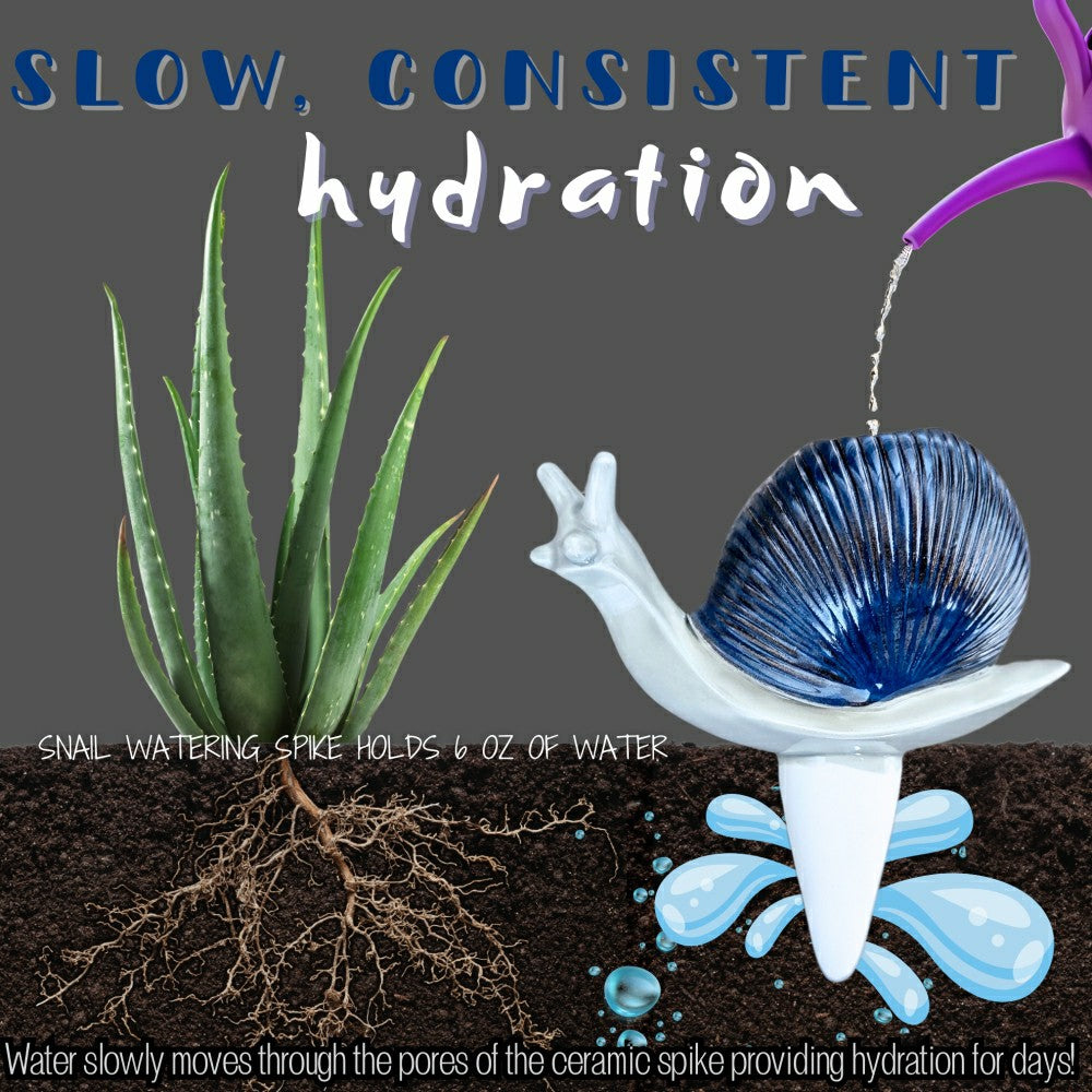 Snail Watering Spike | Plow & Hearth