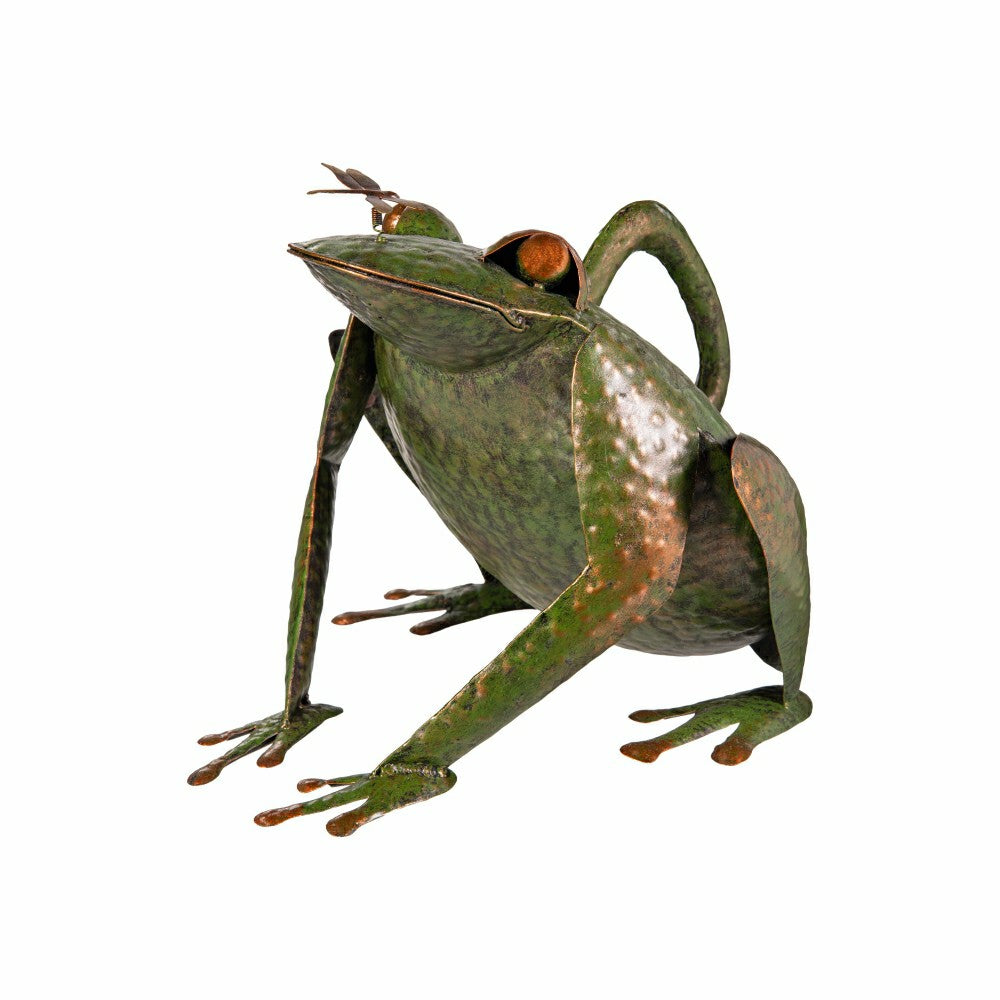 Metal Frog Watering Can | Plow & Hearth