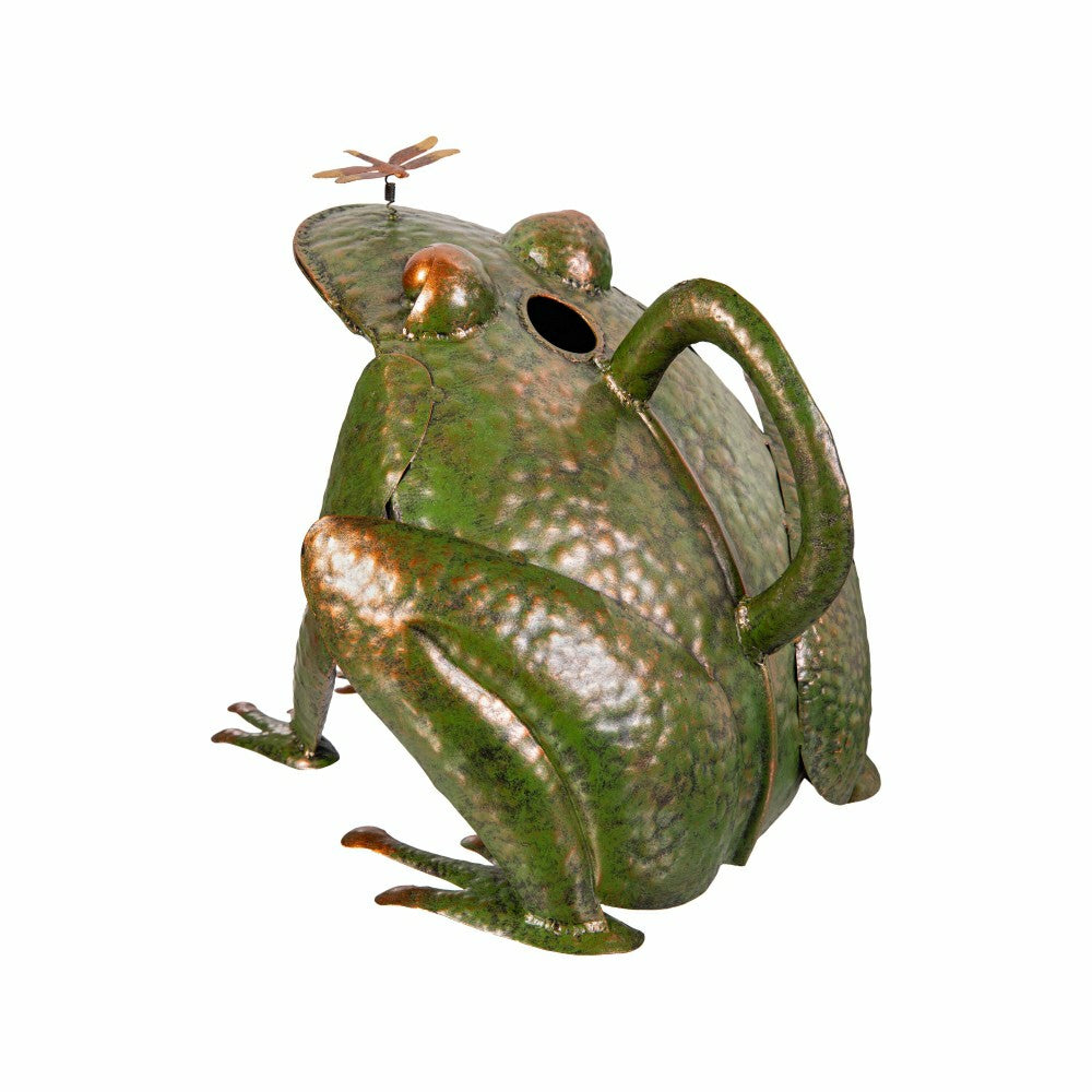 Metal Frog Watering Can | Plow & Hearth