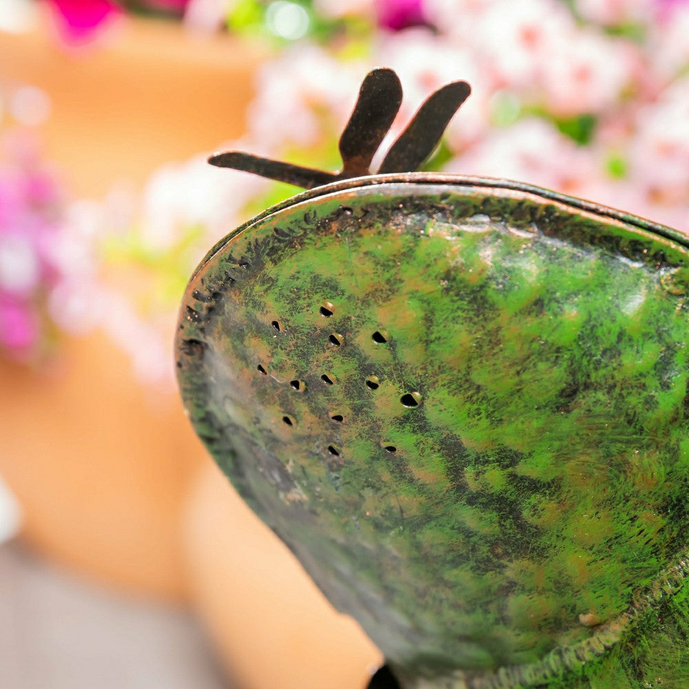 Metal Frog Watering Can | Plow & Hearth