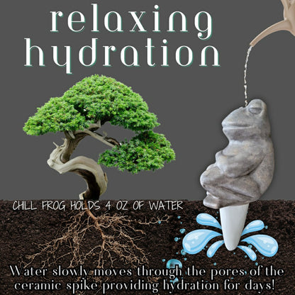 Chill Frog Watering Spike | Plow & Hearth