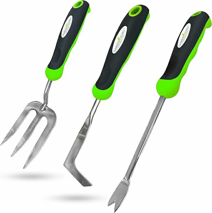 Weeding Set - Includes Dandelion Weeder, Weeding Fork, Patio Crack Wee | Plow & Hearth