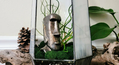Moai Watering Spike | Plow & Hearth