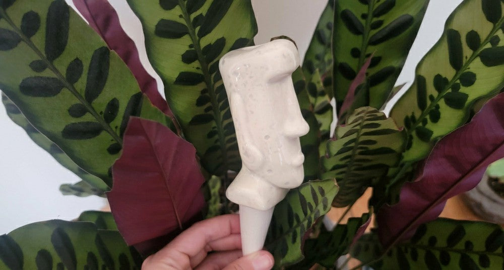 Moai Watering Spike | Plow & Hearth