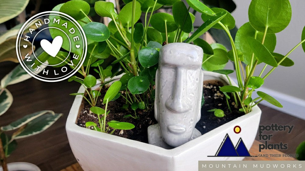 Moai Watering Spike | Plow & Hearth