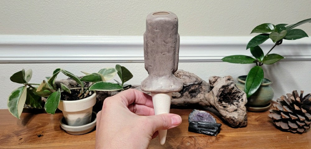 Moai Watering Spike | Plow & Hearth