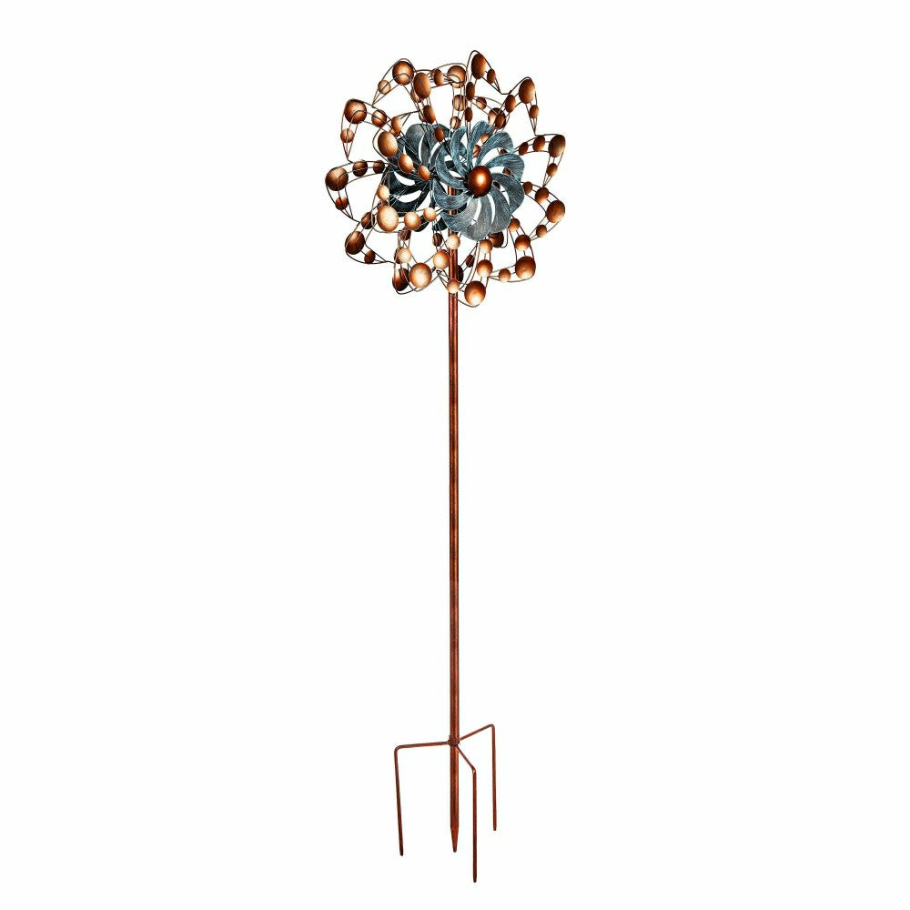 75"H Bubble Flower Wind Spinner | Plow & Hearth