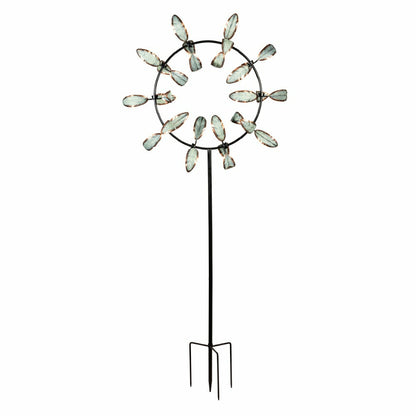 Metal Pinwheel Prism Spinner 74"H | Plow & Hearth