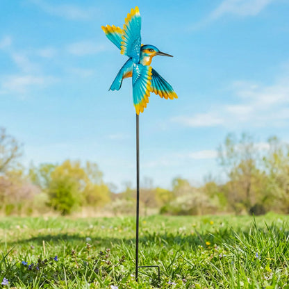 Metal Kingfisher Spinner Stake | Plow & Hearth