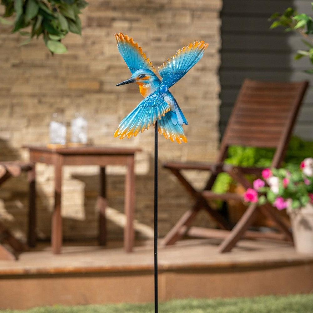 Metal Kingfisher Spinner Stake | Plow & Hearth