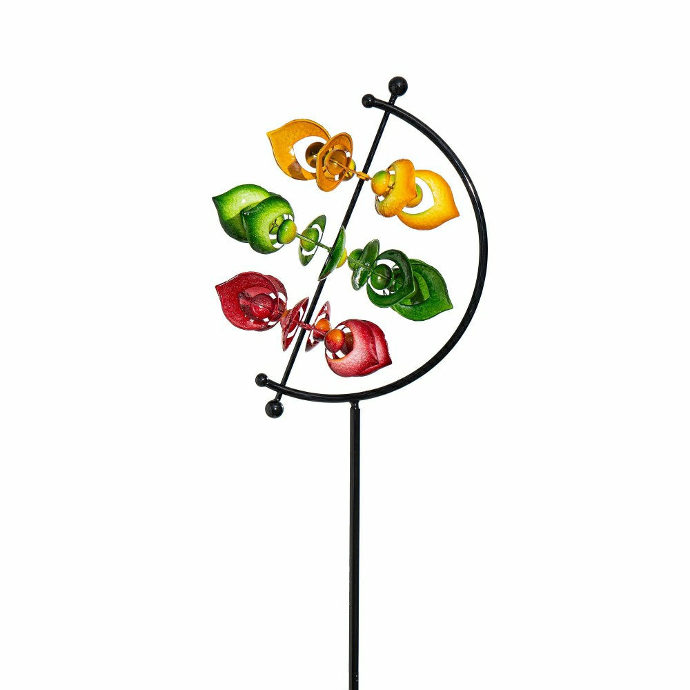 Metal Colorful Arrow Wind Spinner, 83"H | Plow & Hearth