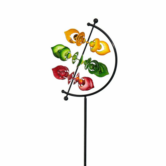 Metal Colorful Arrow Wind Spinner, 83"H | Plow & Hearth