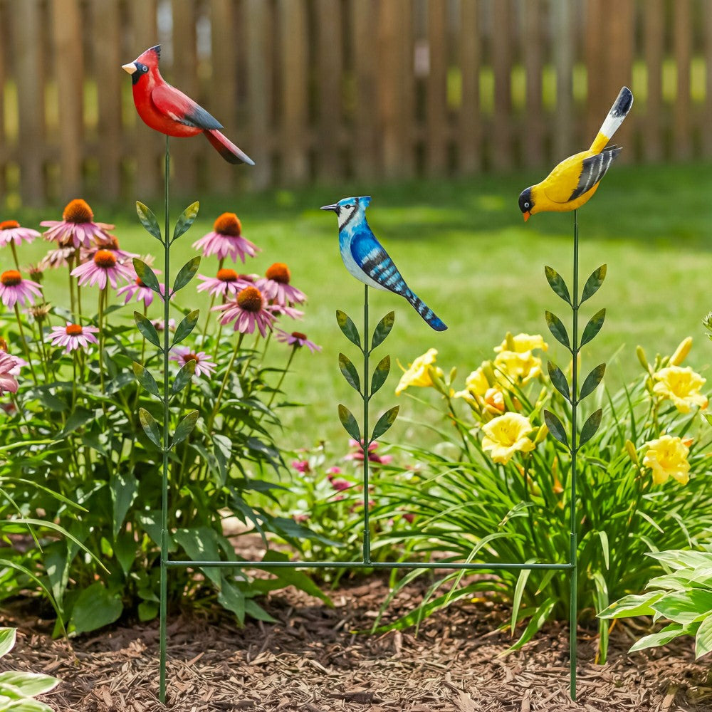 Bird Spinner Garden Stake | Plow & Hearth