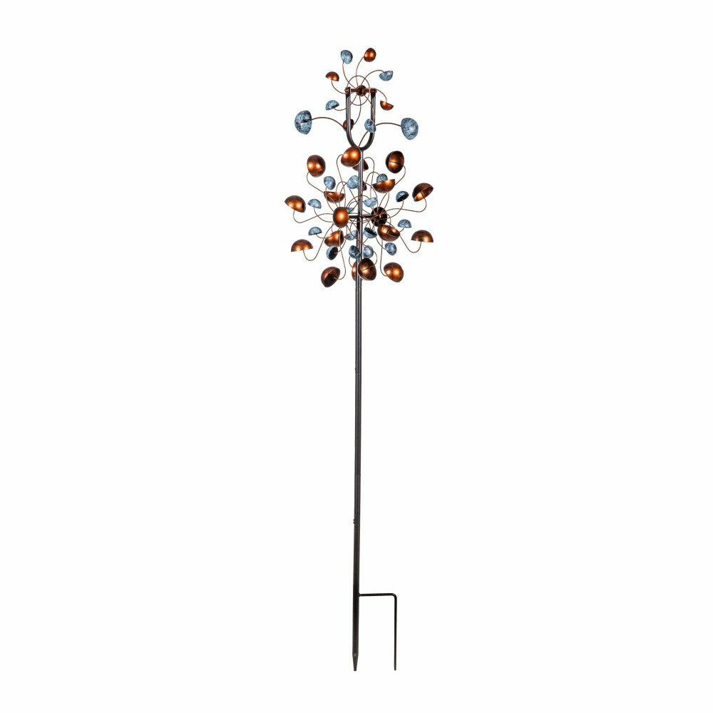 Butterfly and Leaves Dual Spinner 86"H | Plow & Hearth