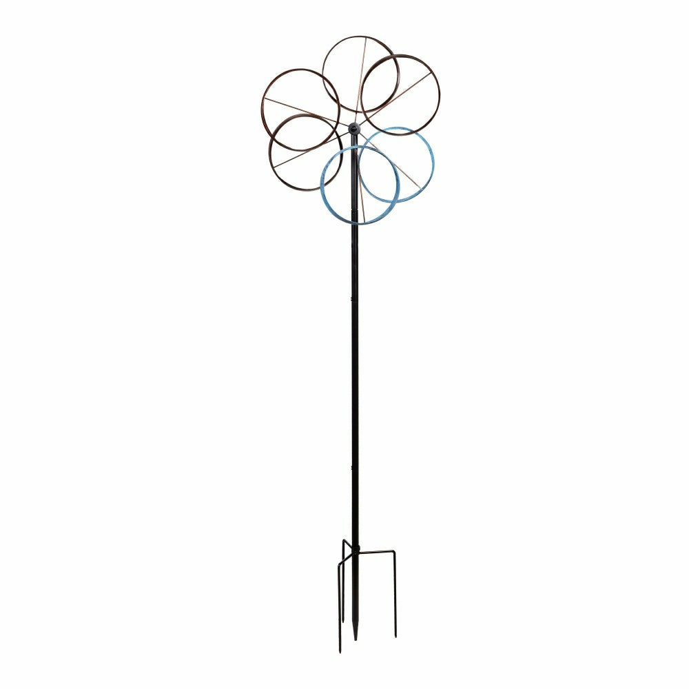 Metal Roundabout Breeze Wind Spinner 72"H | Plow & Hearth