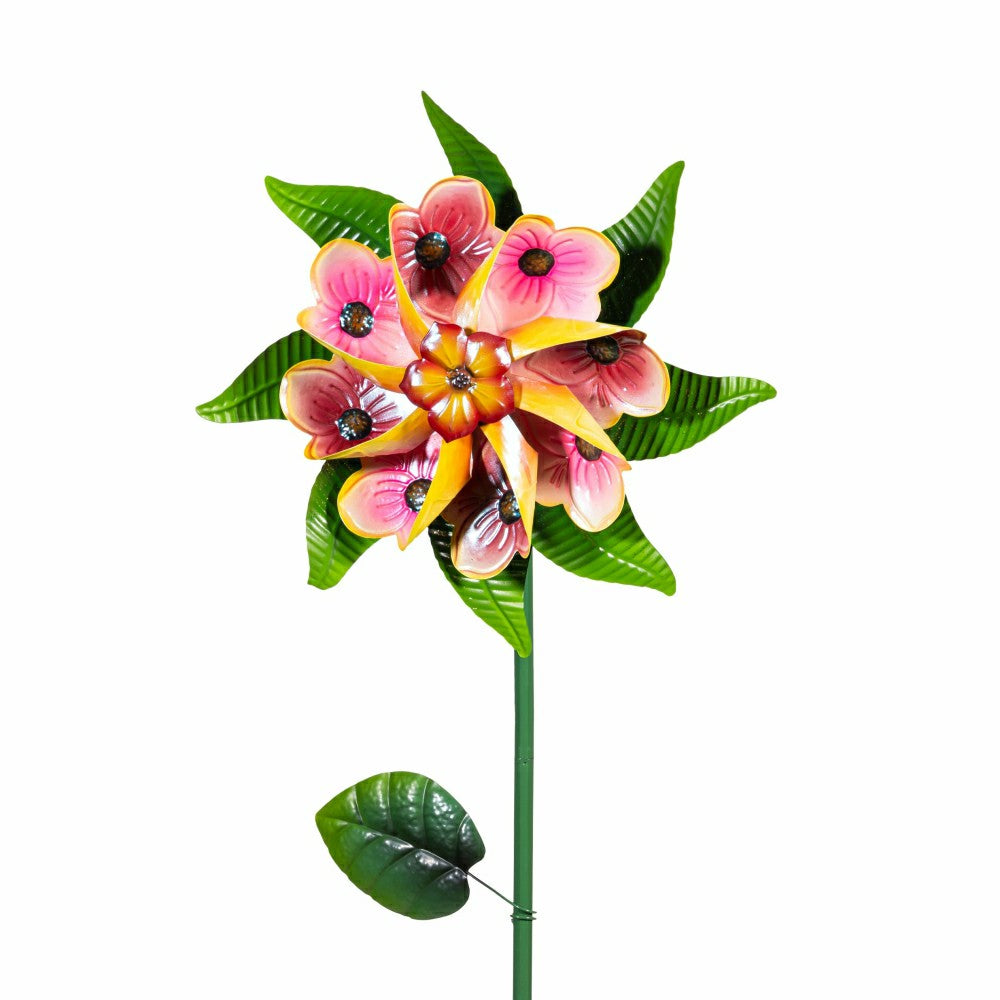 Bright Blossom Wind Spinner Stake 60"H | Plow & Hearth