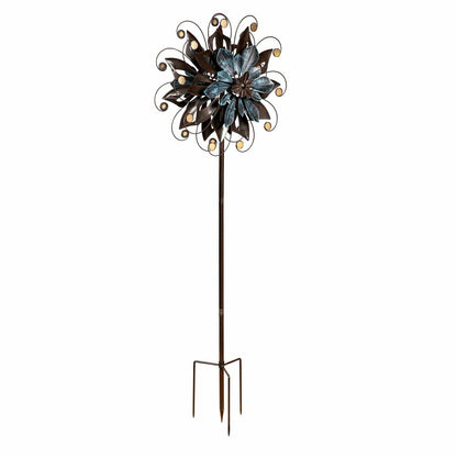 75" Flower Swirl With Metal Accent | Plow & Hearth