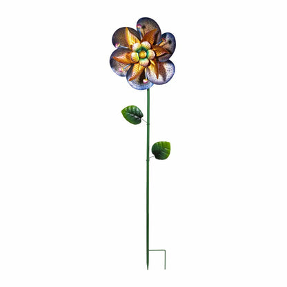 Enchanted Blossom Wind Spinner Stake 60"H | Plow & Hearth