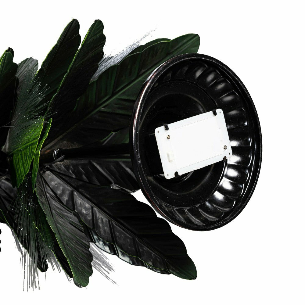 Shades of Green Garden Statue, Metal Fiber Optic LED Statue, Evergreen | Plow & Hearth