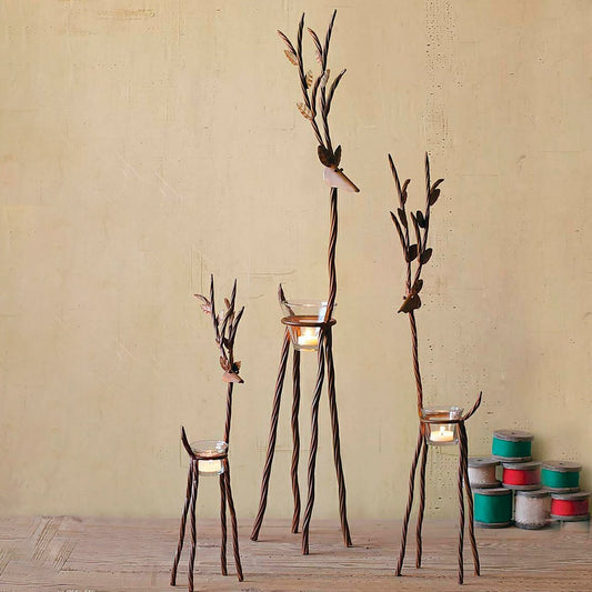 Rustic Reindeer, Set of 3 | Plow & Hearth