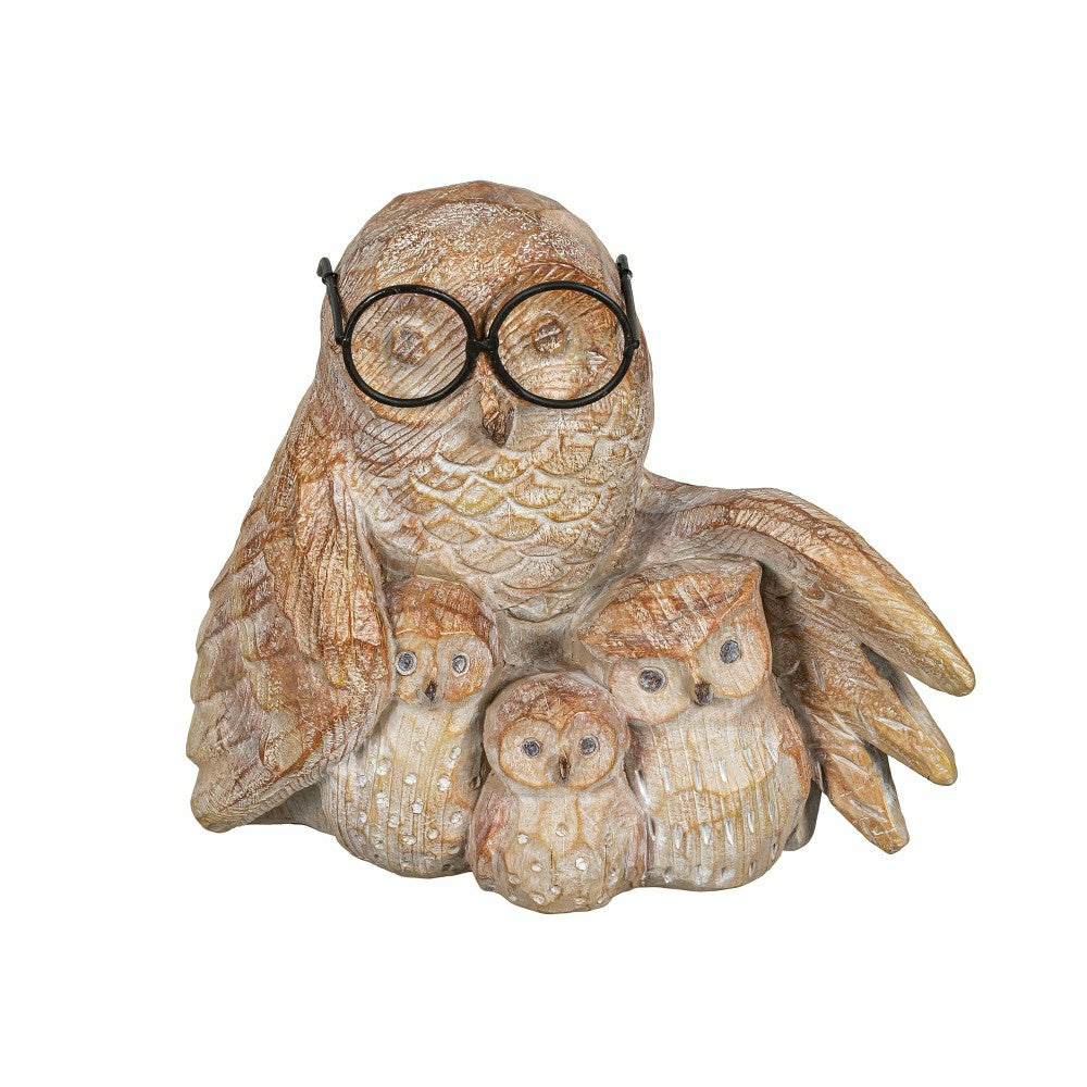 Studious Owl Statue, 7"H | Plow & Hearth