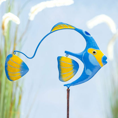 Metal Puffer Fish Stake | Plow & Hearth