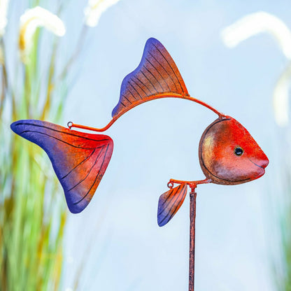 Metal Fish Garden Stake | Plow & Hearth