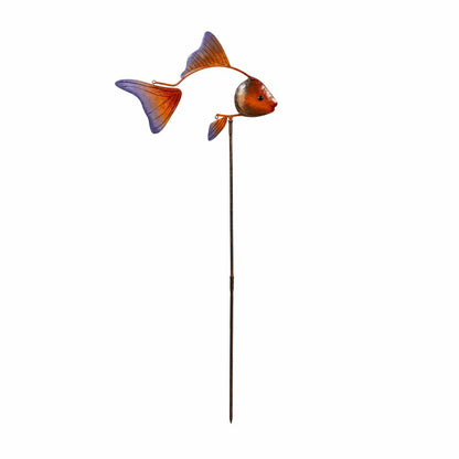 Metal Fish Garden Stake | Plow & Hearth