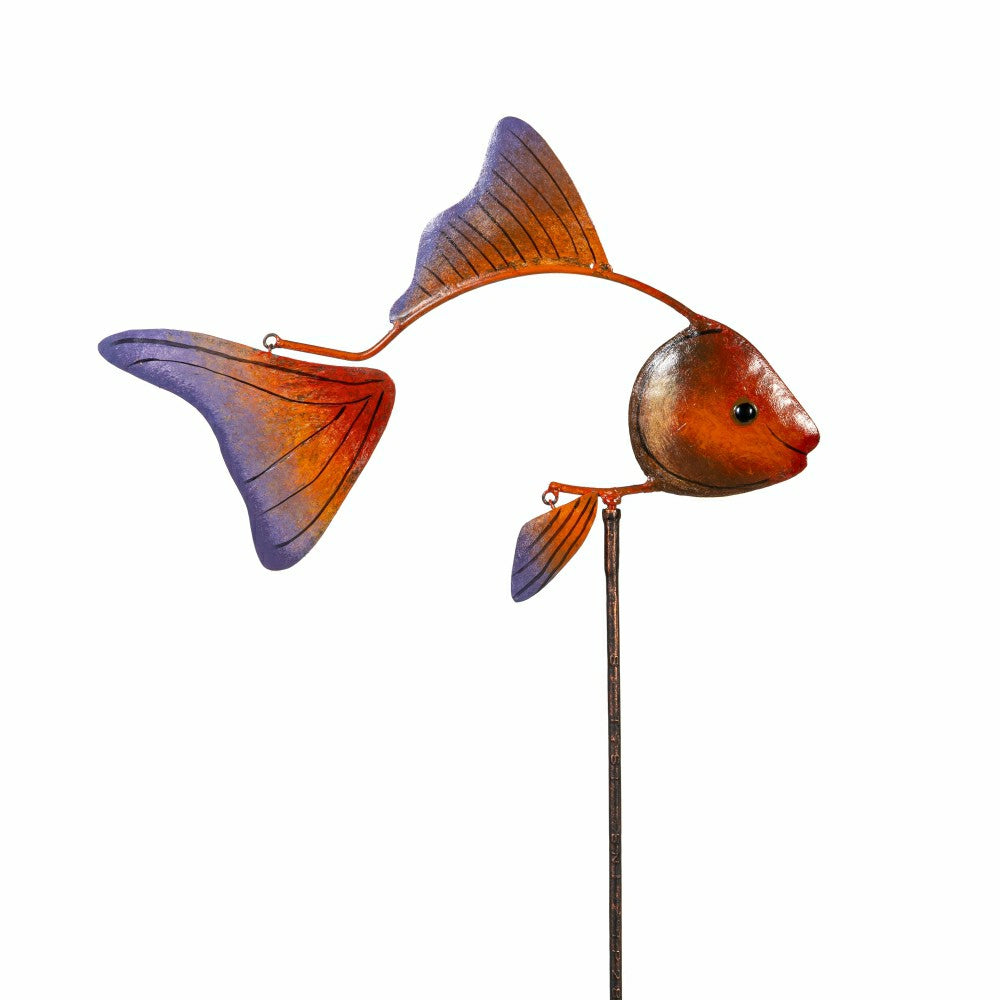 Metal Fish Garden Stake | Plow & Hearth