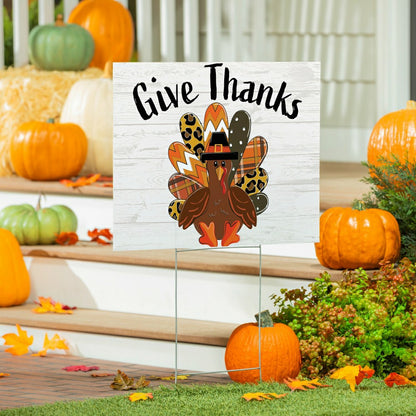 COROPLAST Yard Sign with H-Stake, 24"x18" | Plow & Hearth