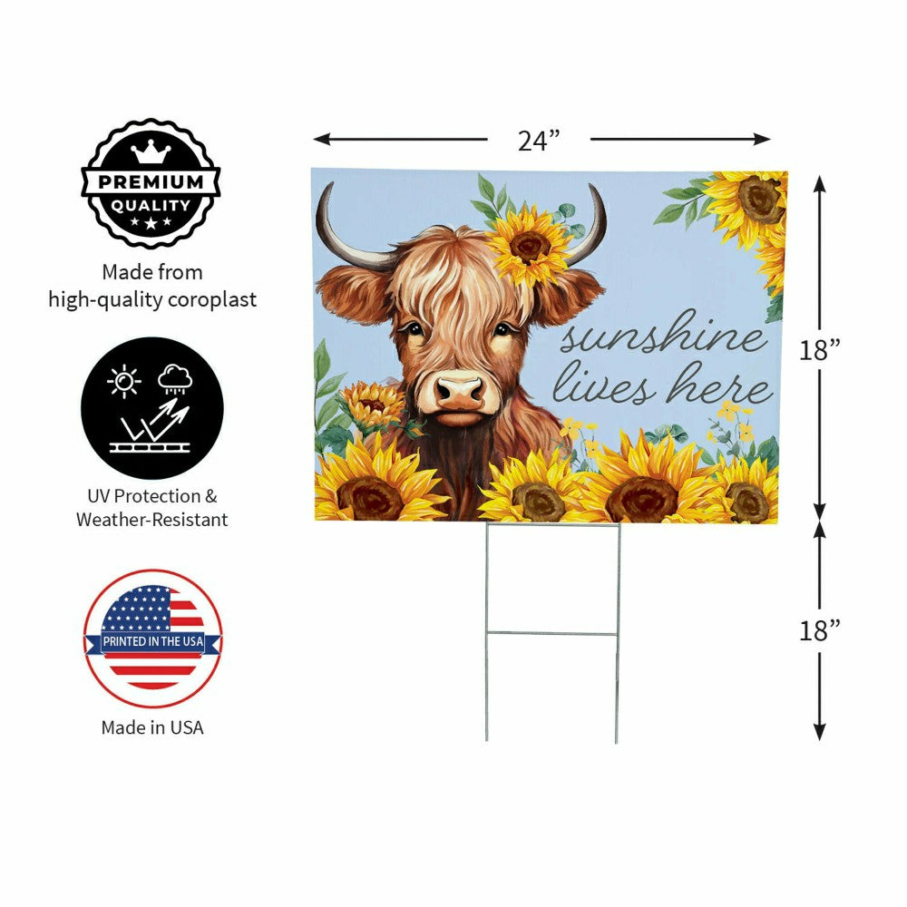24X18” COROPLAST YARD SIGN | Plow & Hearth