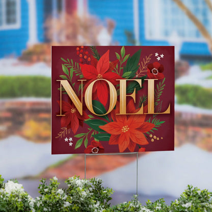 Yard Sign, "NOEL", 24"x18" | Plow & Hearth