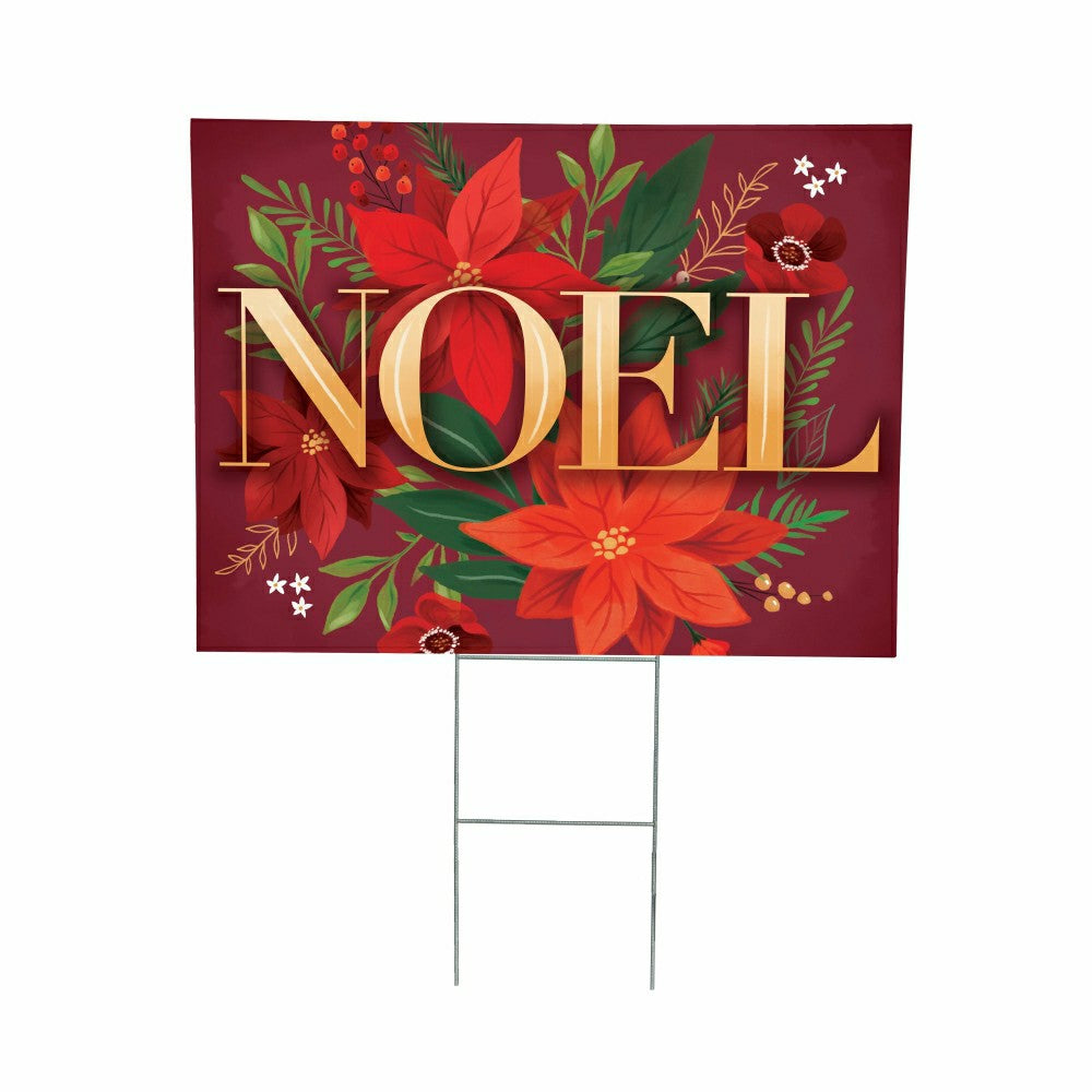 Yard Sign, "NOEL", 24"x18" | Plow & Hearth