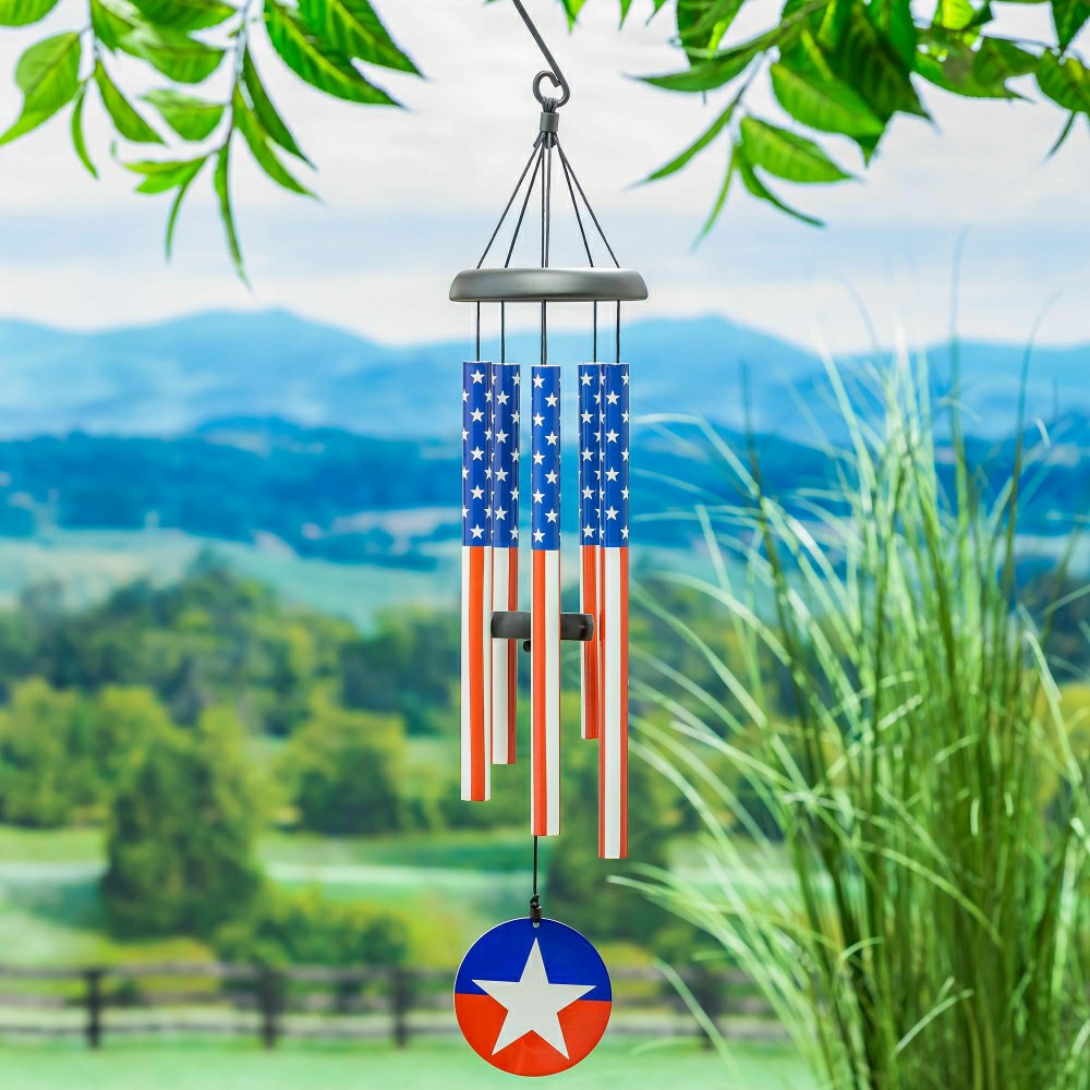 Americana Avria Hand Tuned Wind Chimes | Plow & Hearth