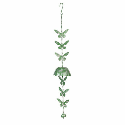 Garden of Wonder Outdoor Hanging Décor, Metal Butterfly, 15" | Plow & Hearth