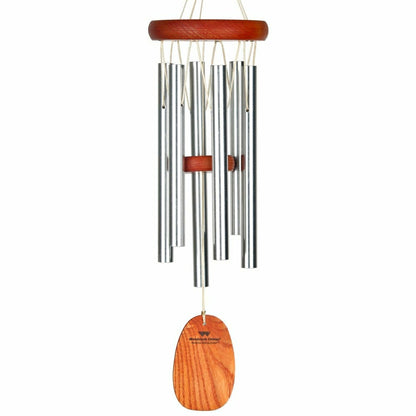 Small Weather-Resistant Aluminum & Bamboo Amazing Grace Tone Wind Chime | Plow & Hearth