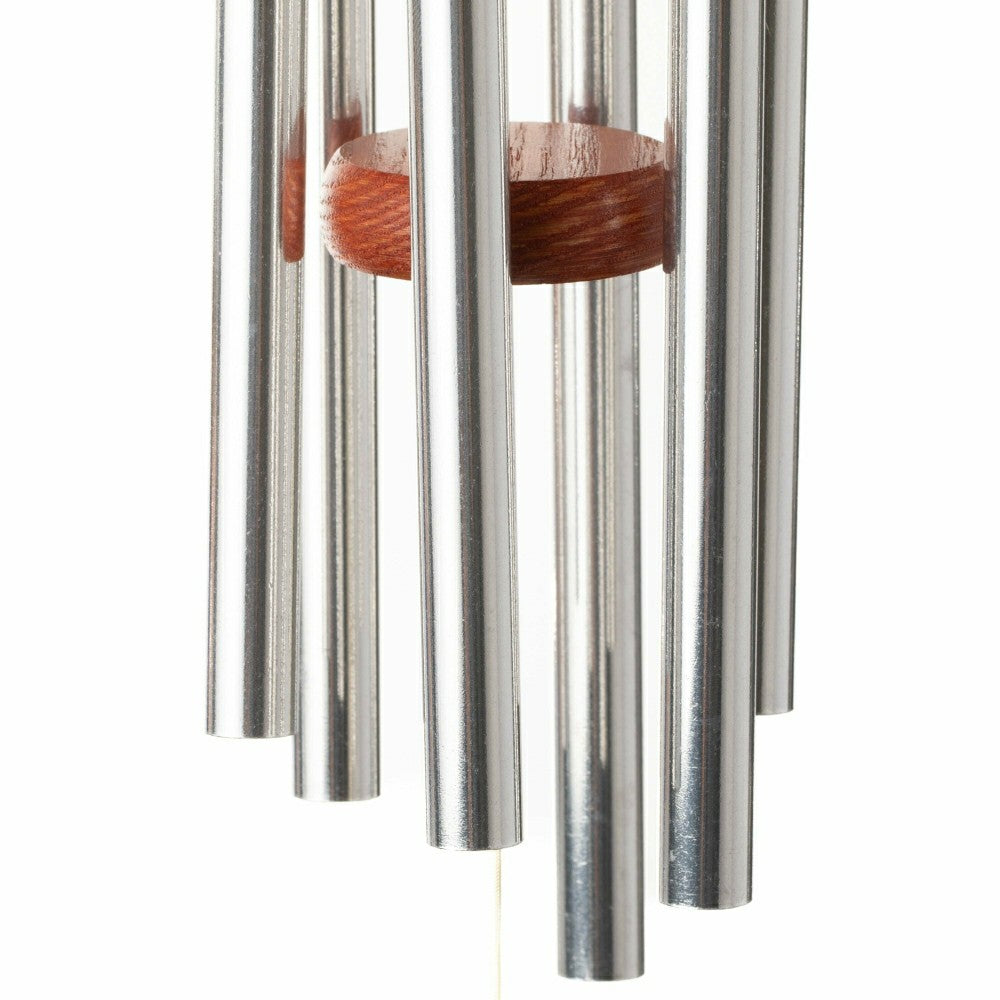 Small Weather-Resistant Aluminum & Bamboo Amazing Grace Tone Wind Chime | Plow & Hearth