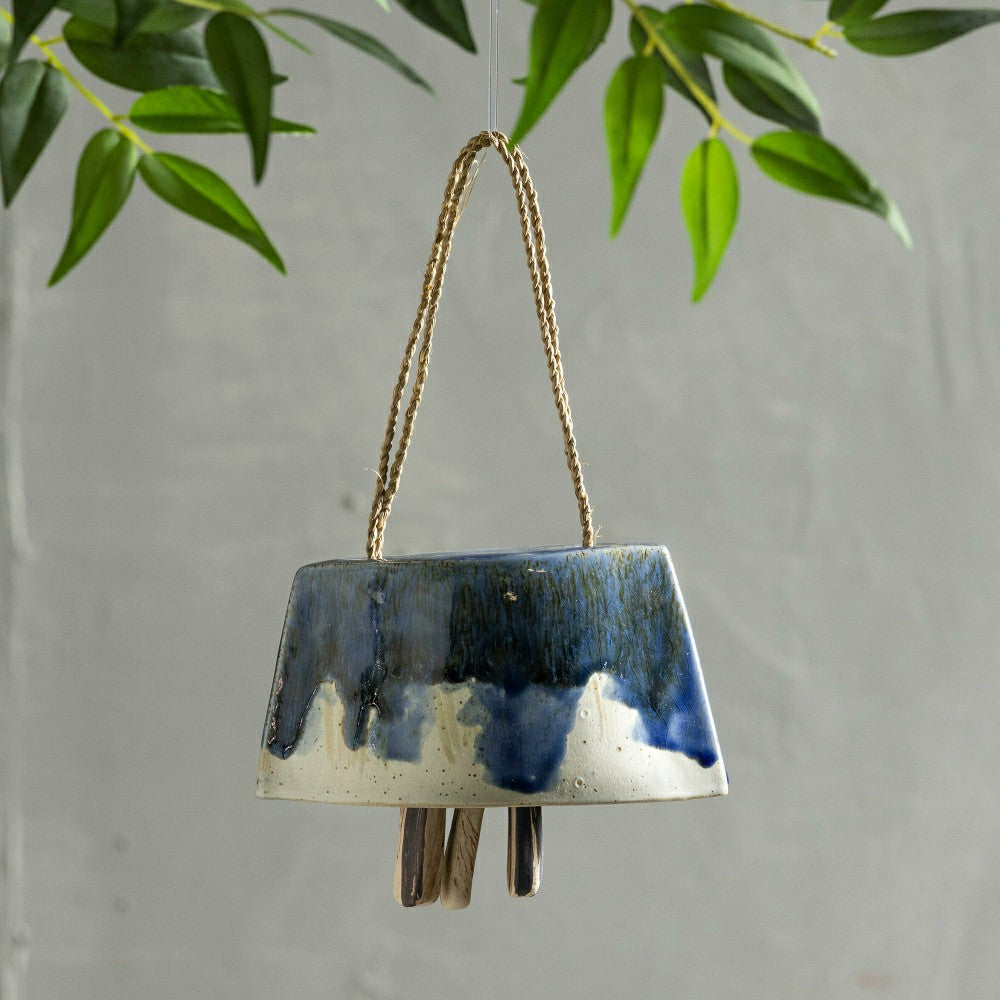 Balinese Artisan Ceramic Cow Bell | Plow & Hearth