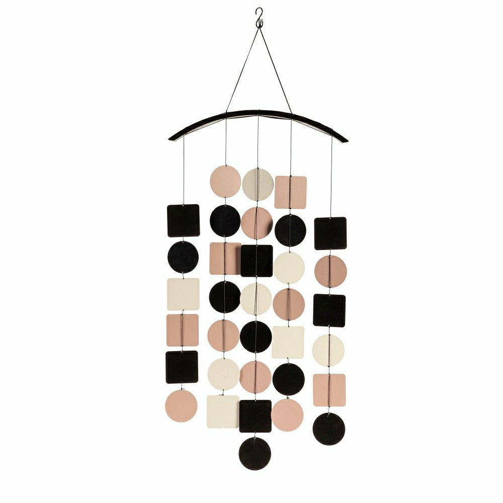 Neutral Colored Multi-Shaped Wind Chime | Plow & Hearth