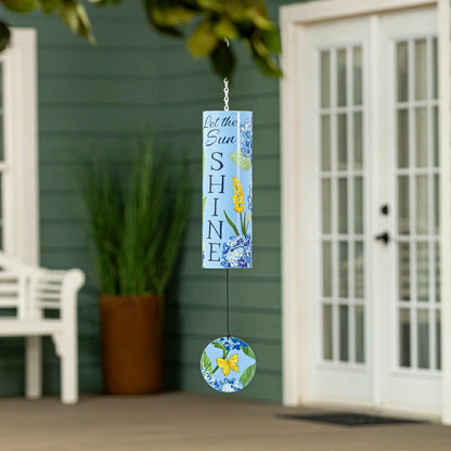 Cylinder Chime, "Let the Sun Shine", 36" | Plow & Hearth