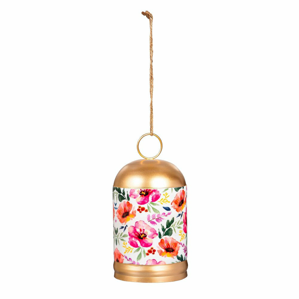 Pastels of Nature Printed Metal Bell | Plow & Hearth