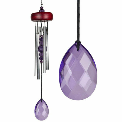 Woodstock Violet Gem Drop Chime | Plow & Hearth