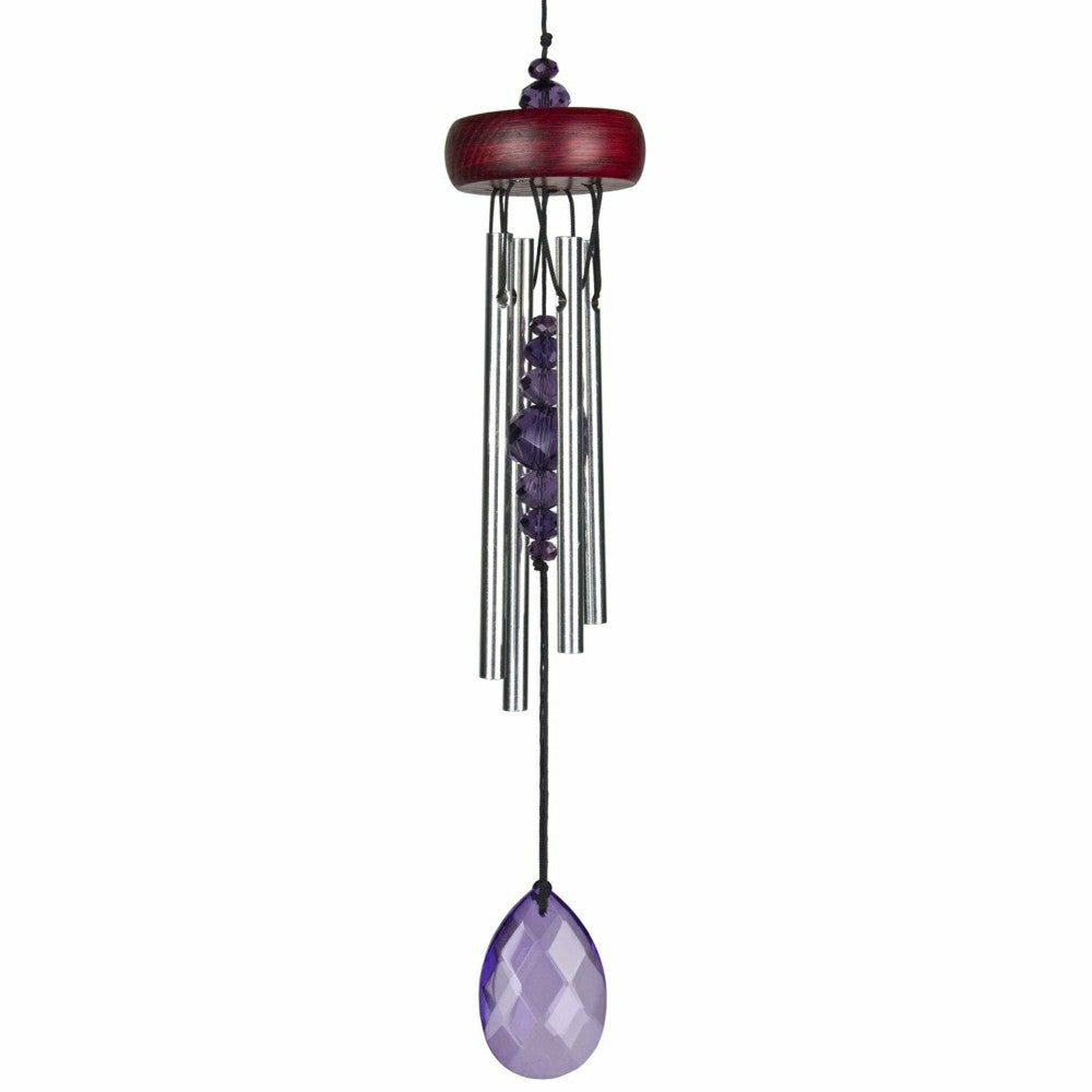 Woodstock Violet Gem Drop Chime | Plow & Hearth