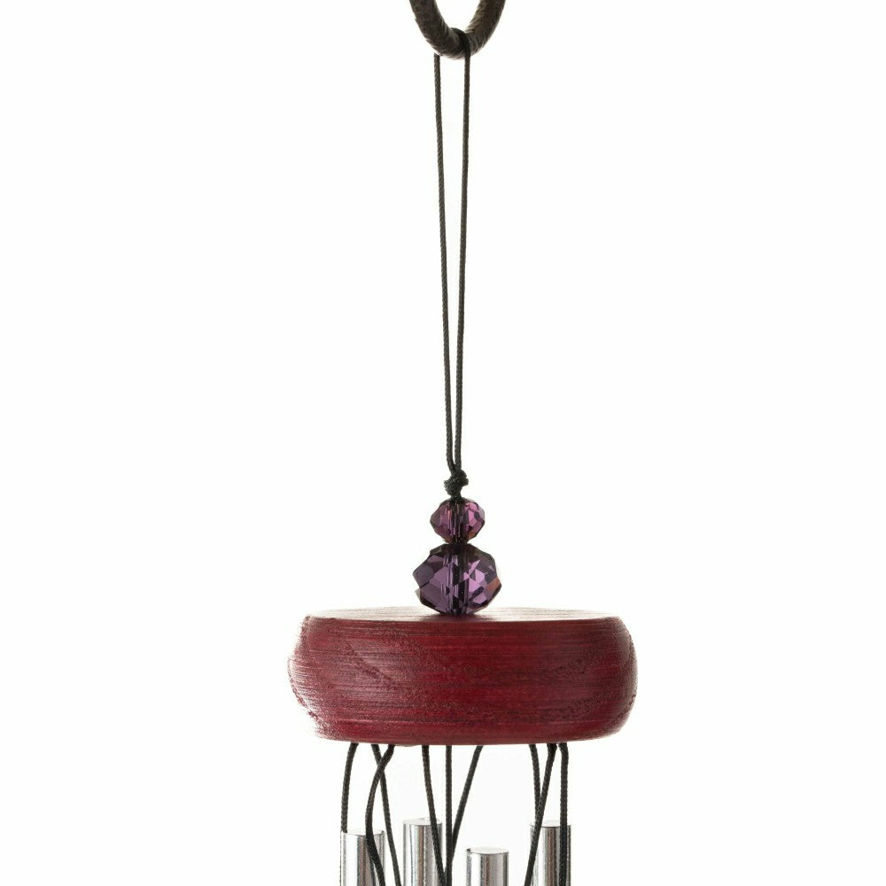 Woodstock Violet Gem Drop Chime | Plow & Hearth