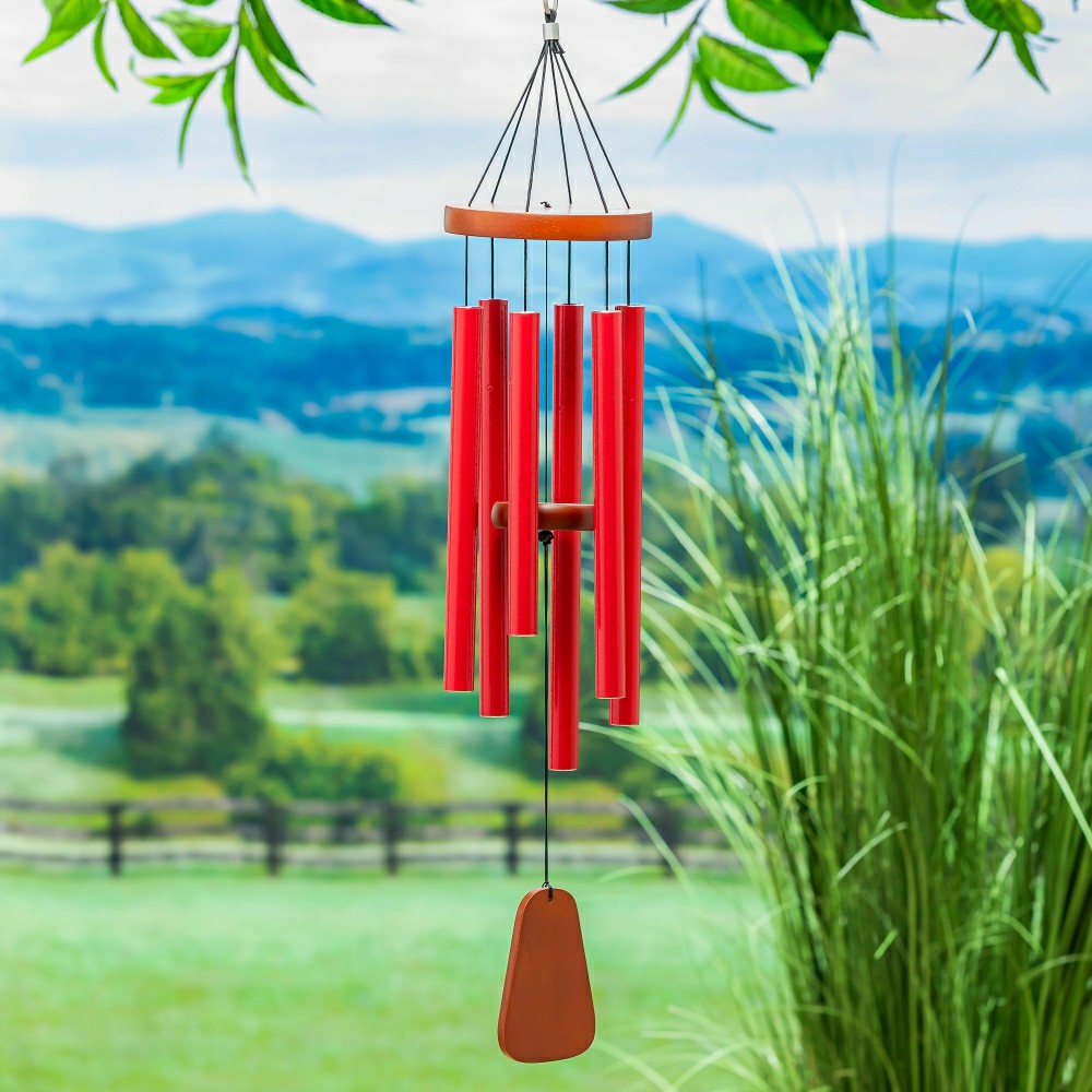 Avria Wind Chime, Hand Tuned Wind Chime, Star Spangled Banner, 30" H | Plow & Hearth