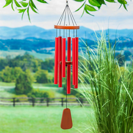 Avria Wind Chime, Hand Tuned Wind Chime, Star Spangled Banner, 30" H | Plow & Hearth
